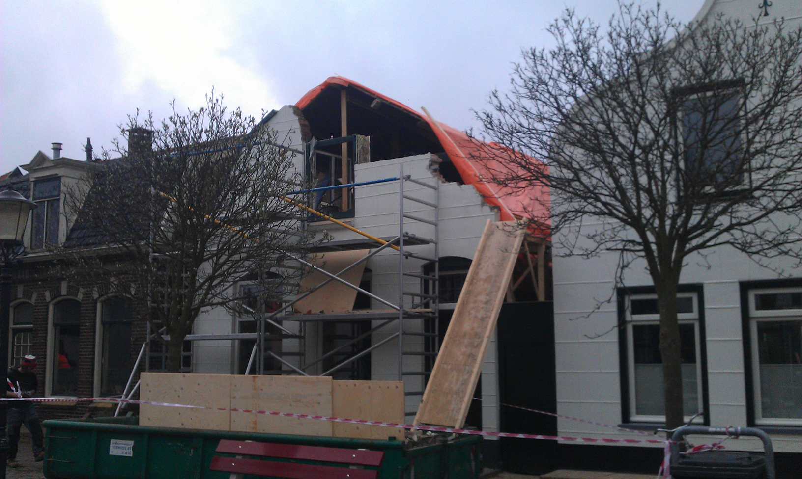 Kap renovatie Texel aangenomen door Marangos Houtbouw, Apollo timmerwerk en HS Werken